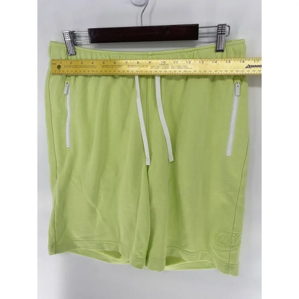 Nike Sportswear Modern Essentials French Terry Fleece Shorts Men's Green Large
